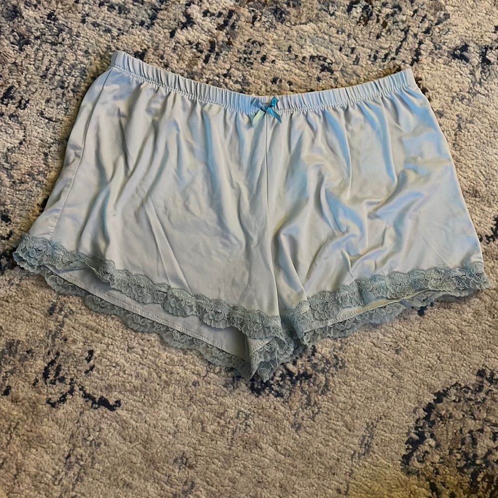 Flora Blue Sleep Shorts